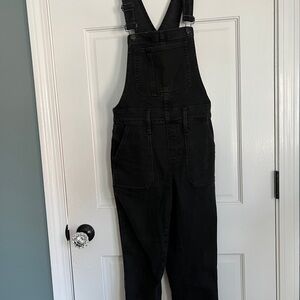 Madewell Black Denim Overalls | S
